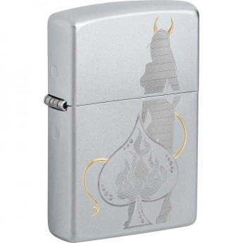 Зажигалка ZIPPO DEVILISH ACE 48658 Зажигалка ZIPPO DEVILISH ACE 48658